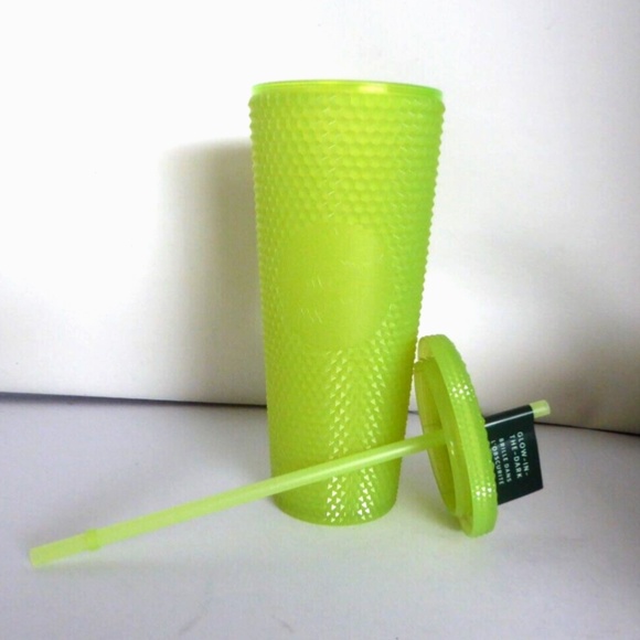 Starbucks GLOW IN THE DARK Lemongrass Studded Tumbler Venti - Picture 4 of 11